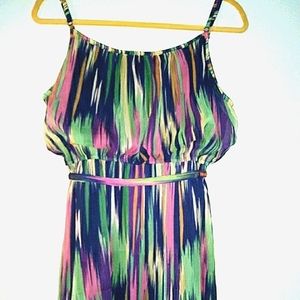 Colorful summer dress